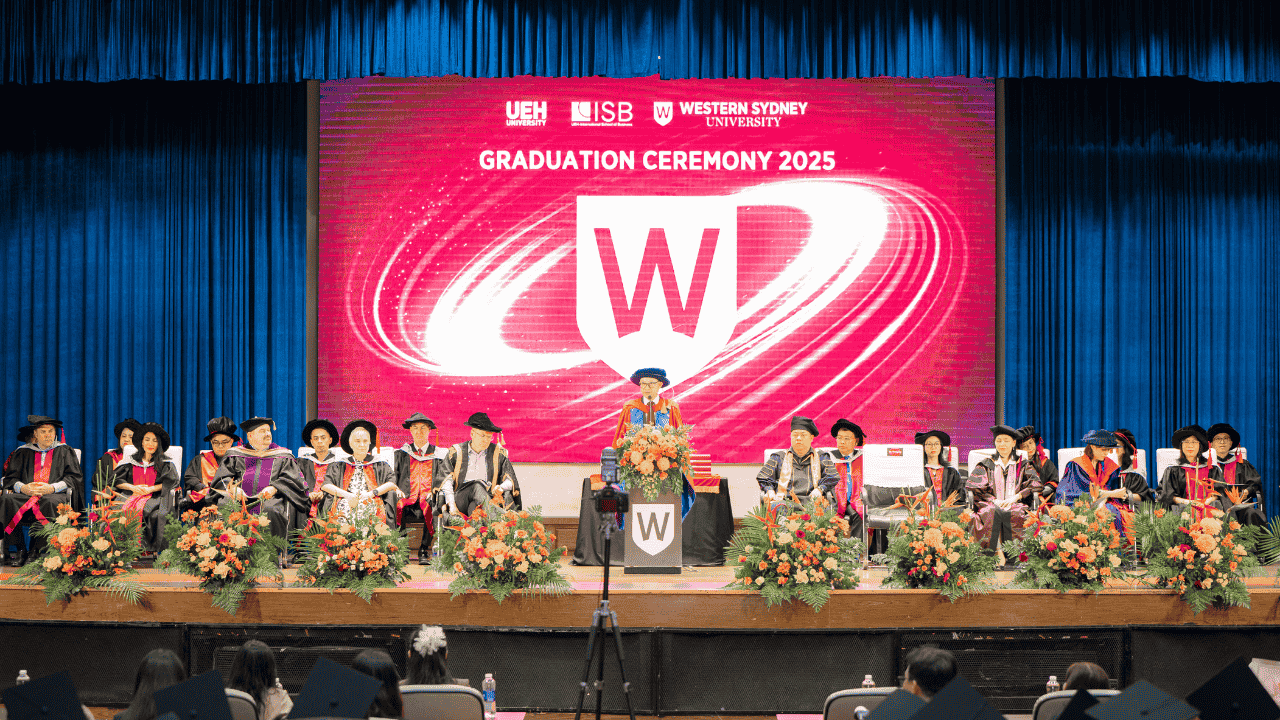 Lễ tốt nghiệp Đại học Western Sydney tháng 5/2025