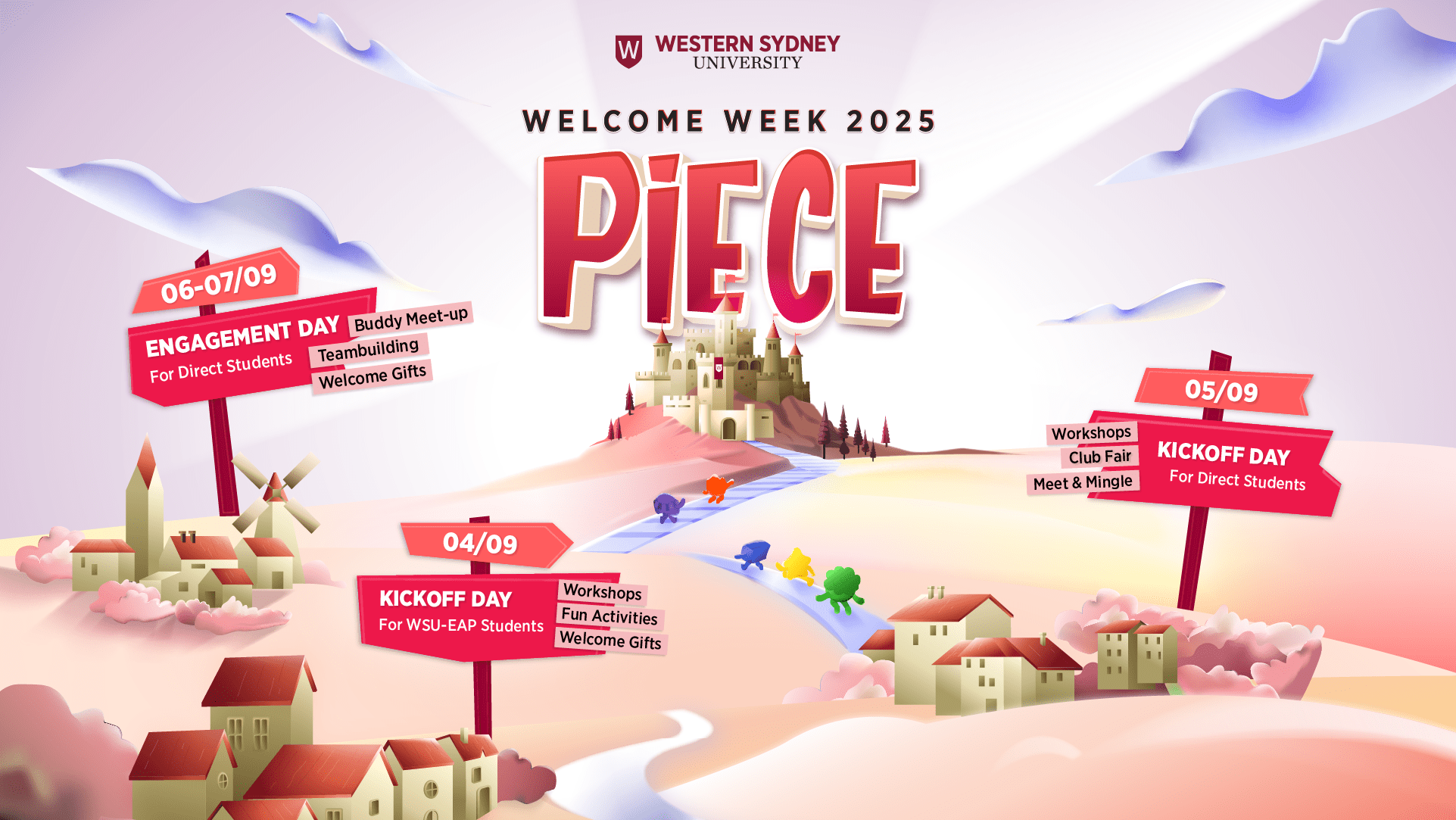 Tuần lễ đón tân sinh viên Welcome Week 2025: “Piece”