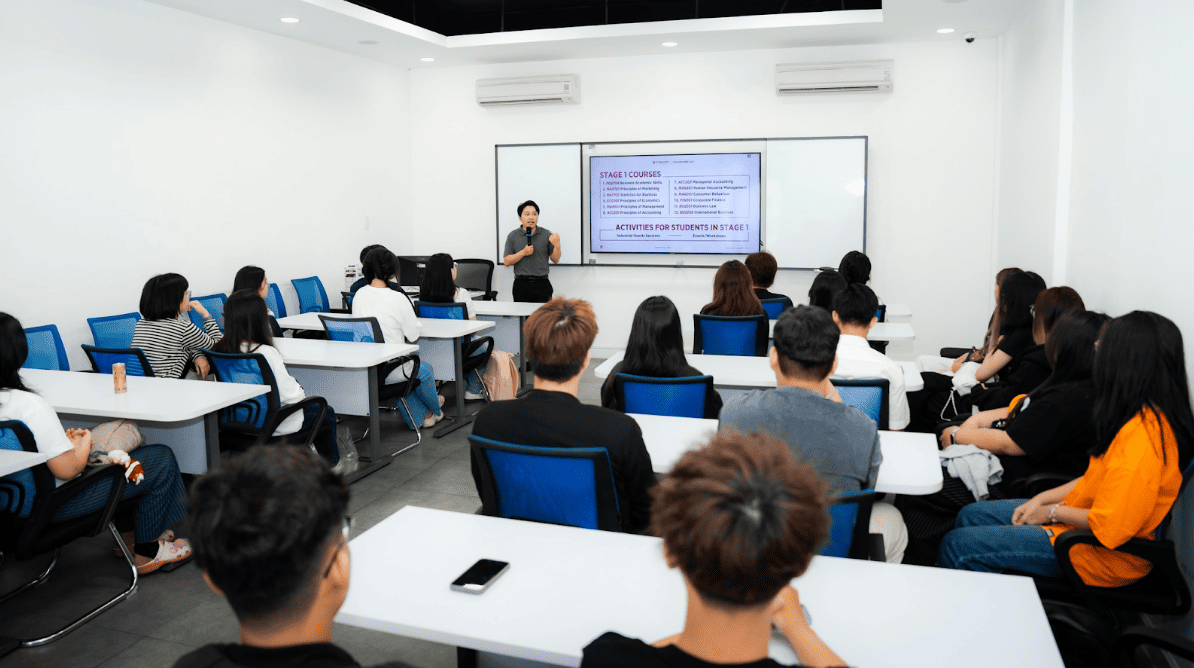 Buổi workshoworkshop tại Western Sydney Việt Nam đánh dấu hành trình học tập chính thức của Tân sinh viên