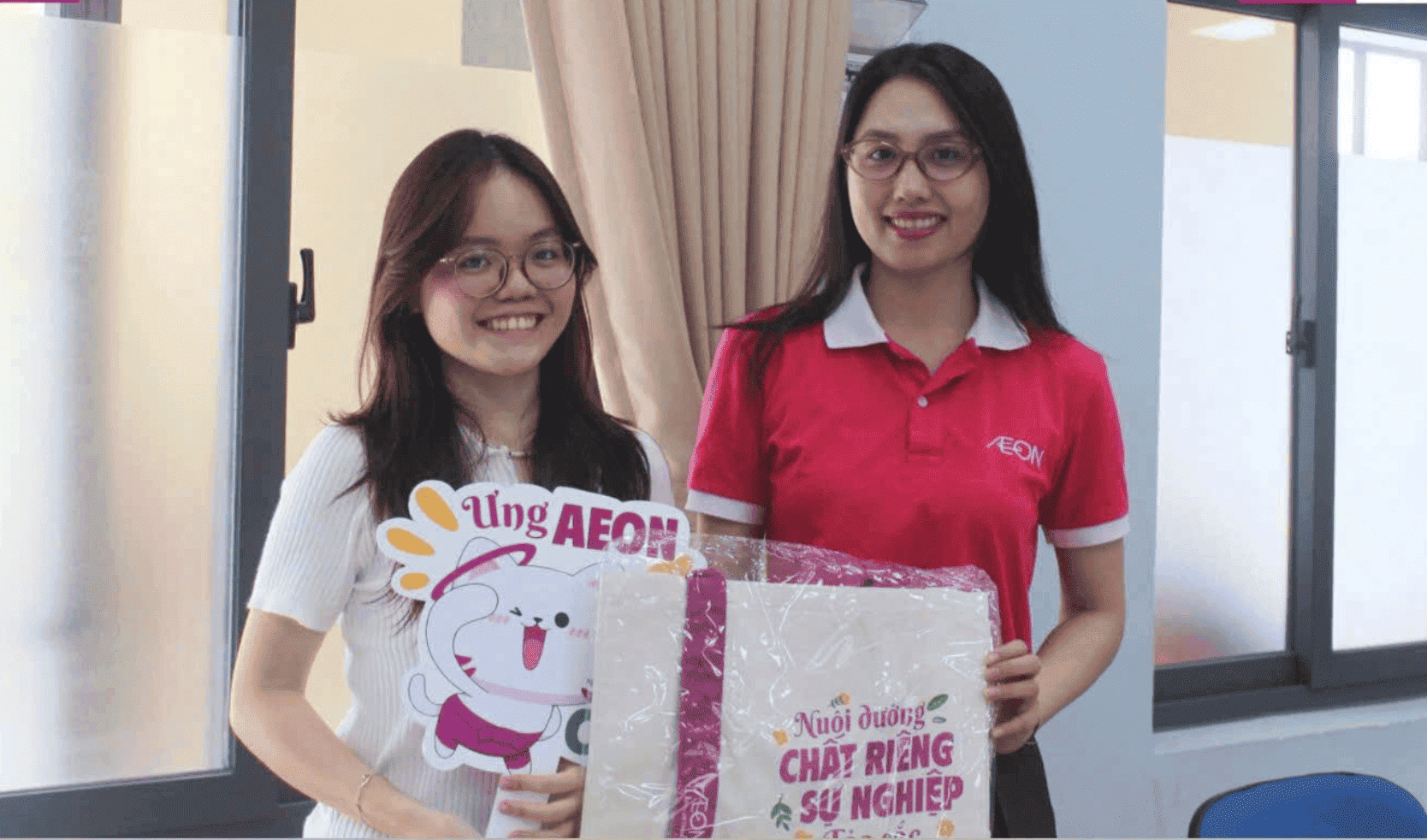 La Tú Trân tại AEON Việt Nam - nơi bạn trải nghiệm môi trường Marketing doanh nghiệp thực tế.