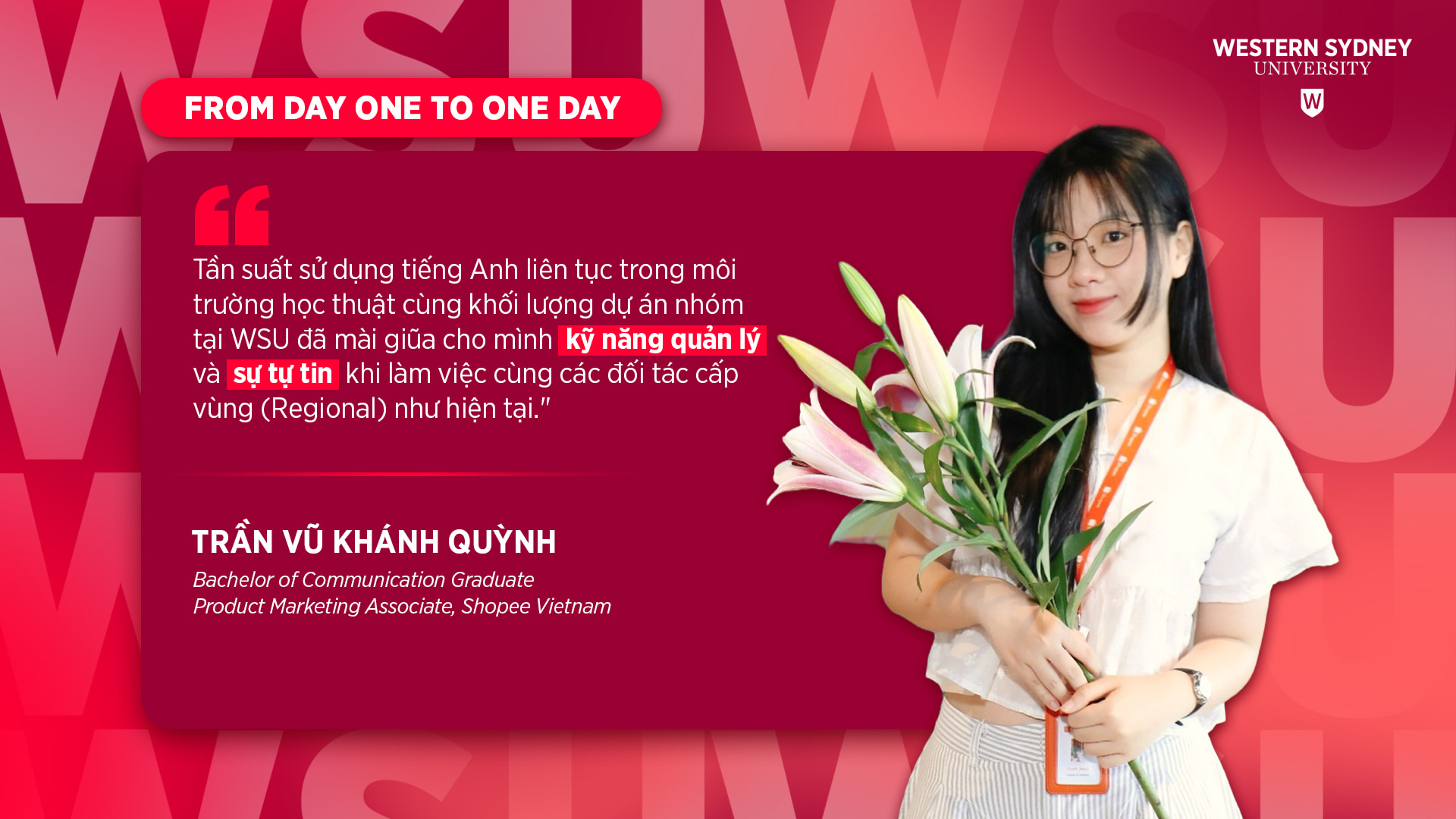 [From Day One to One Day] #2 Khánh Quỳnh: Bước ngoặt chuyển ngành đến bệ phóng Product Marketing tại Shopee