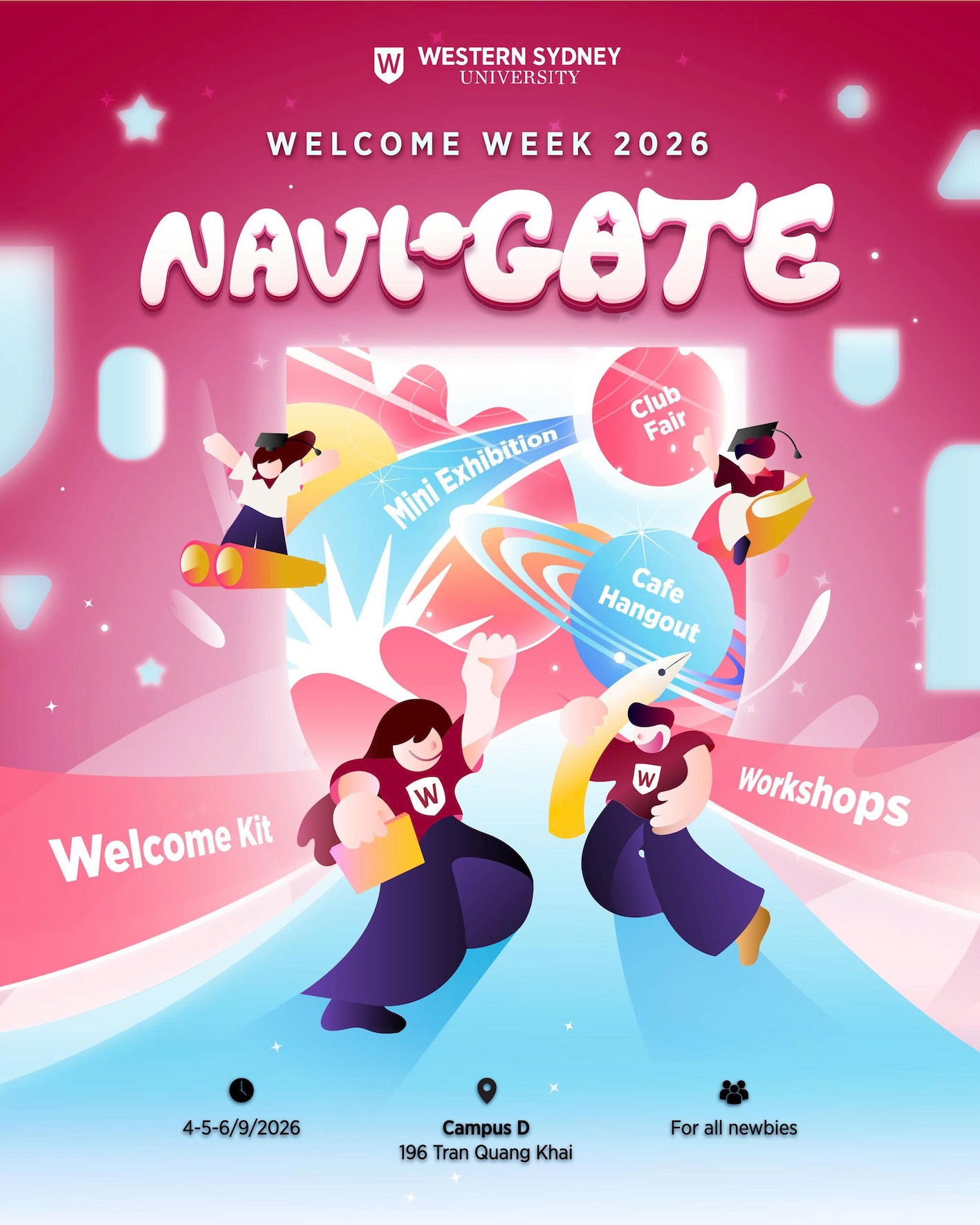 Sẵn sàng cho “Day One” cùng WSU Welcome Week 2026! 